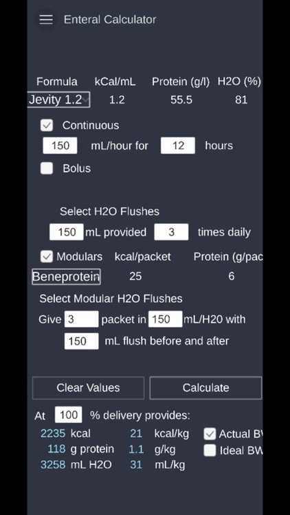 Dietitian Calculator screenshot-5