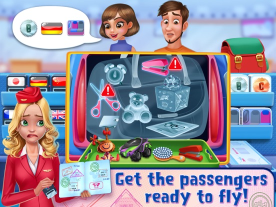 Sky Girls: Flight Attendants iPad app afbeelding 3