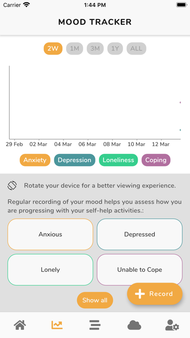 SAM Self-help App for the Mind screenshot 3
