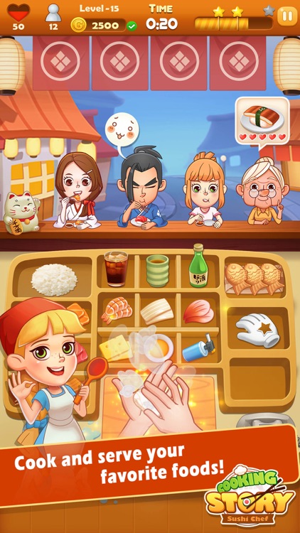 Sushi Master - Cooking story