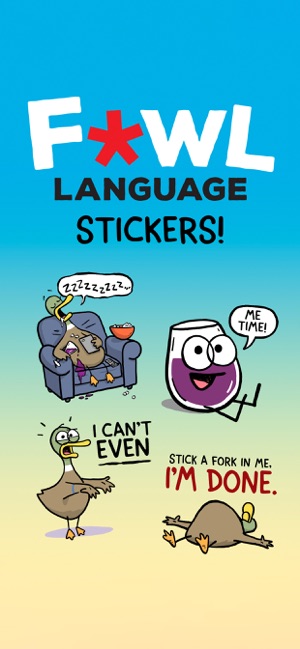 Fowl Language Stickers(圖1)-速報App