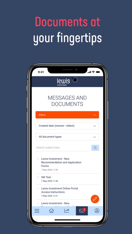 Lewis Investment Client Portal screenshot-4