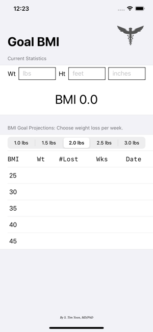 Goal BMI