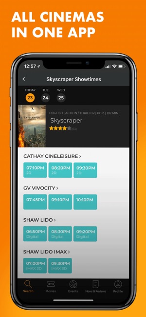 Popcorn: Movie showtimes(圖3)-速報App