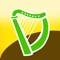 Icon Celtic Harp Traditional