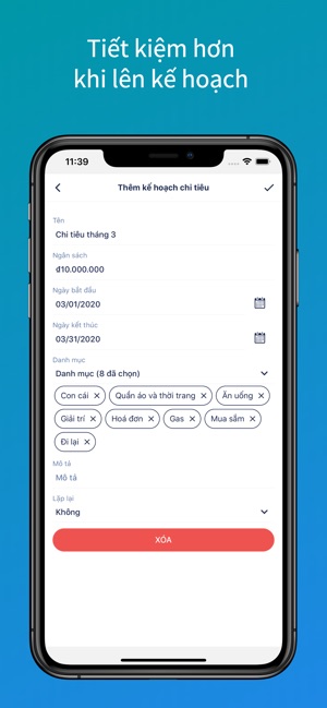 SmartMoney - Quản lý chi tiêu