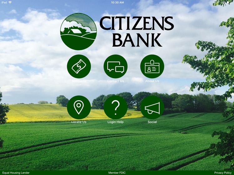 Citizens Savings Bank for iPad
