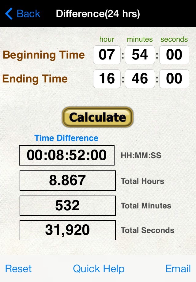 Time Calculator+ screenshot 4