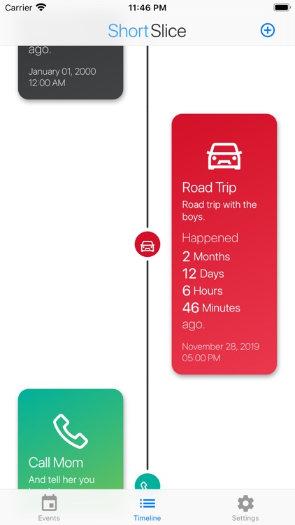 Short Slice - Event Tracker