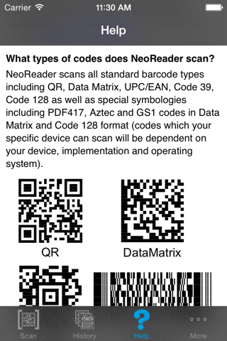 NeoReader®-QR&BarcodeScanner screenshot 4