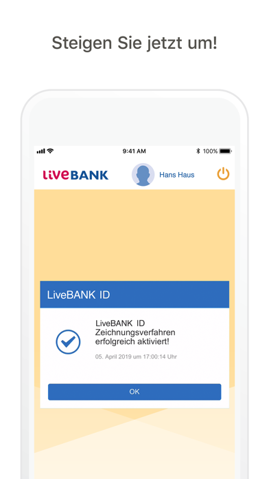 How to cancel & delete LiveBANK ID from iphone & ipad 3