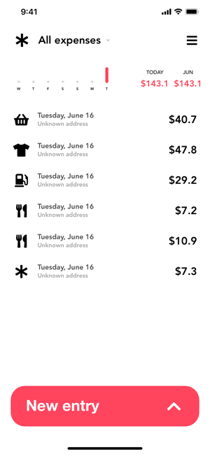 Expense tracker - Budget app