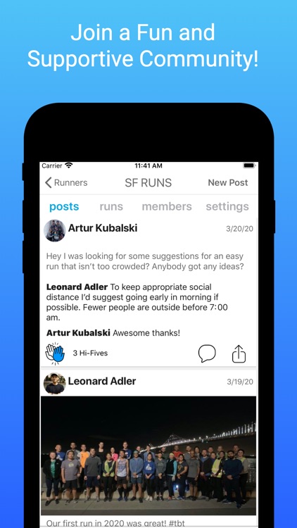 We Run: The Social Running App