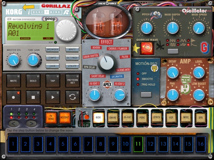 iELECTRIBE Gorillaz Edition screenshot-4