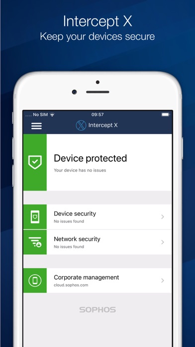 Sophos Intercept X for Mobile screenshot 2