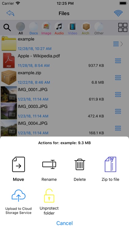 easy Zip manager Pro screenshot-8