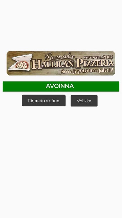 Hallilan Pizzeria