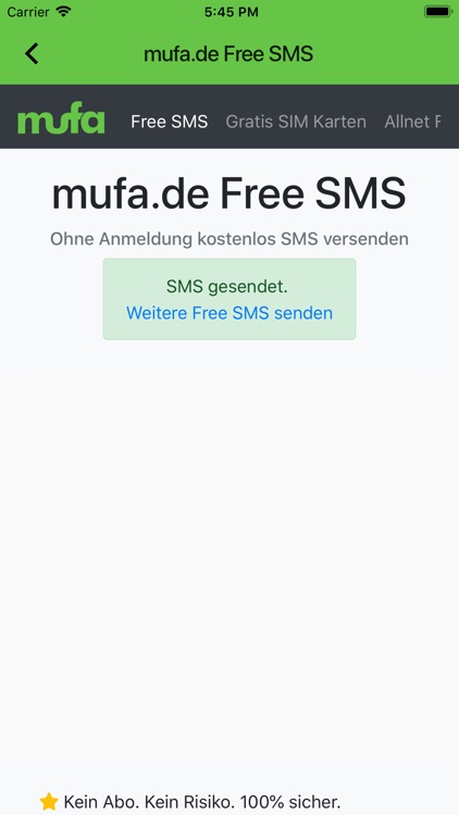 mufa.de Free SMS Adressbuch screenshot-5