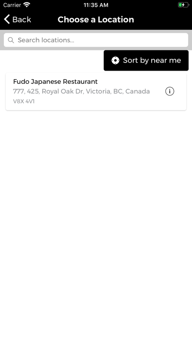 Fudo Japanese Restaurant screenshot 3