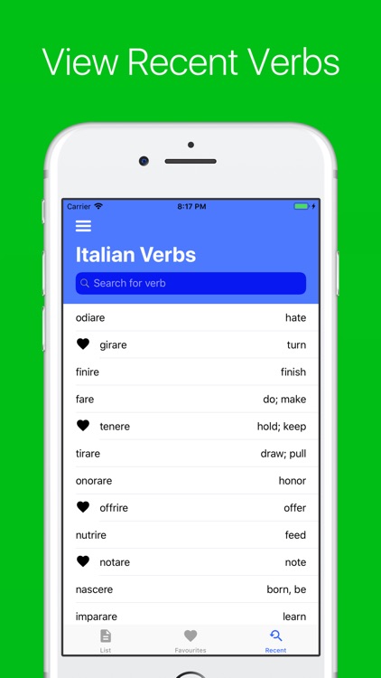 Italian Verb Conjugator Pro screenshot-5