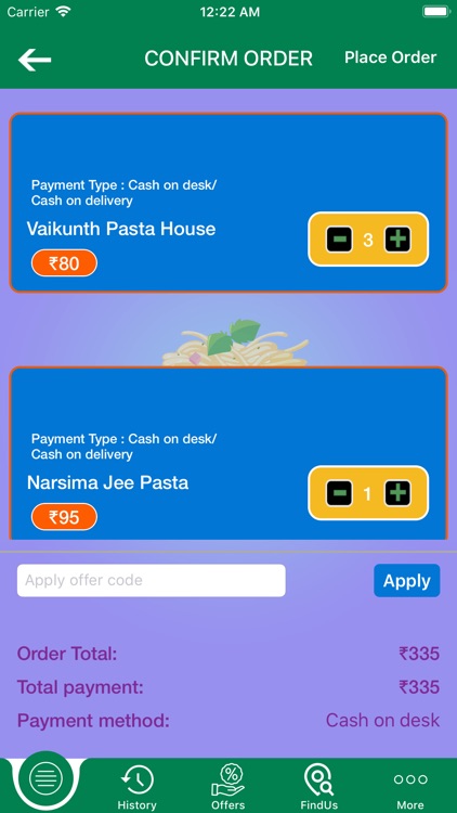 Bhopal Pasta Order Delivery screenshot-4