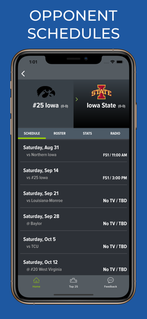 Iowa Football Schedules(圖7)-速報App