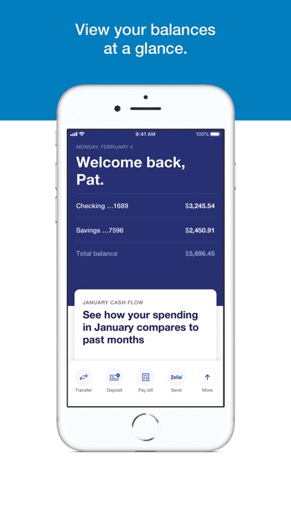 U.S. Bank app–simpler & faster