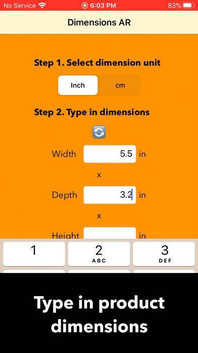 Dimensions AR screenshot 4