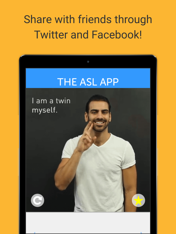 The ASL App screenshot