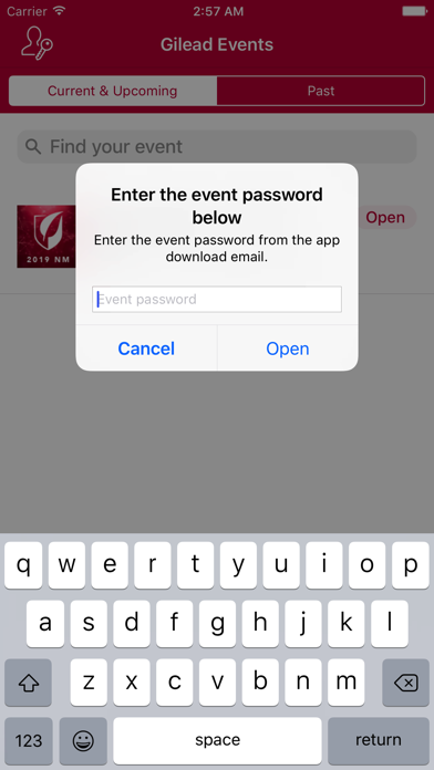 How to cancel & delete Gilead Events from iphone & ipad 2