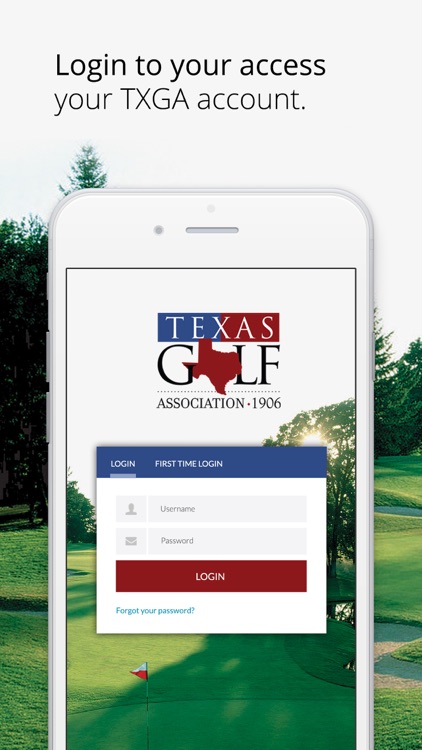Texas Golf Association App
