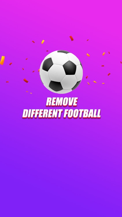 Remove different football