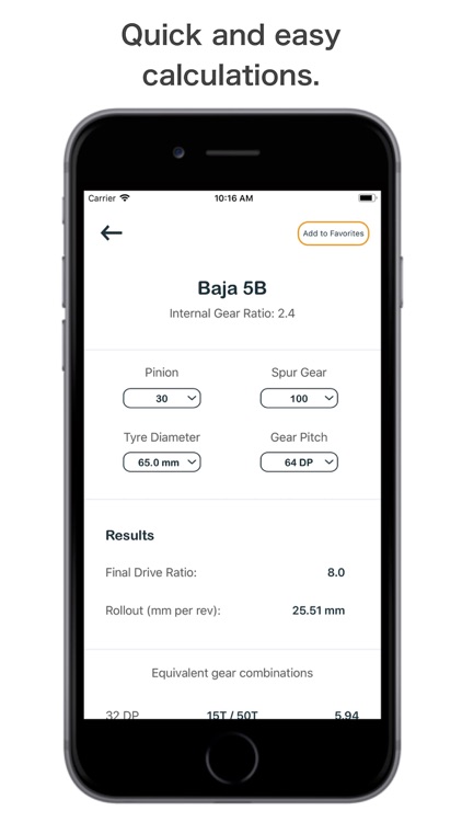 RC Gear Ratio Calculator screenshot-5