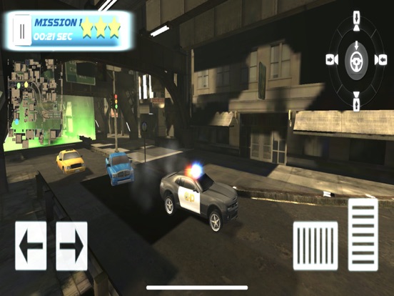 警察の自動車運転ゲームのおすすめ画像2