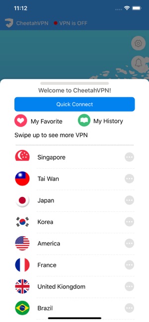 Cheetah Vpn Proxy for WiFi 4G(圖3)-速報App