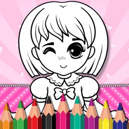 Fashion Doll Color Book