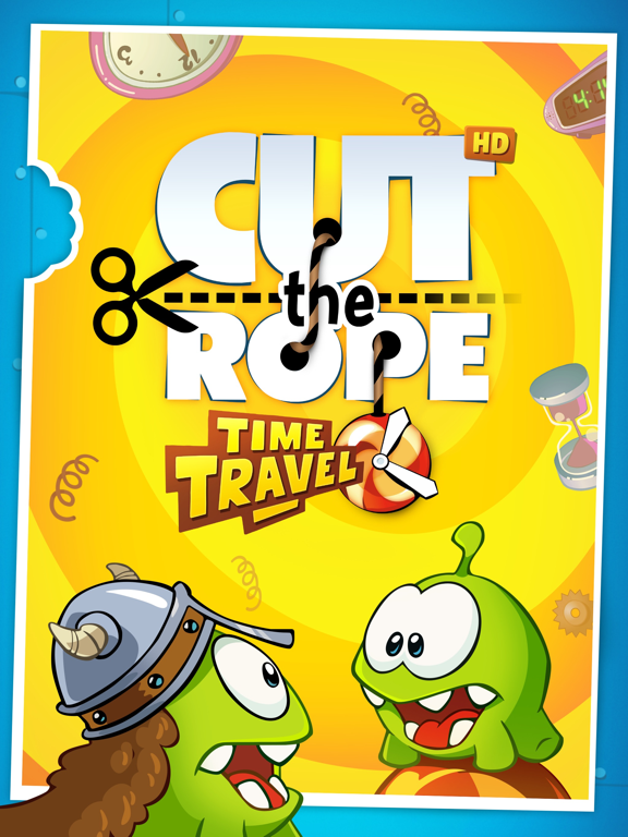 Cut the Rope: Time Travel GOLD на iPad