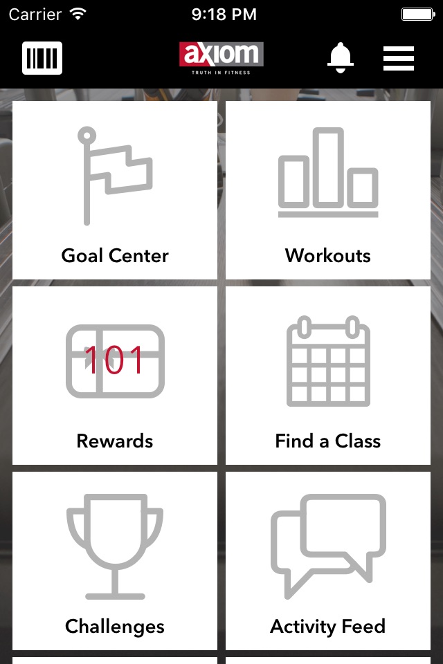 Axiom Fitness. screenshot 3