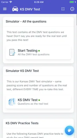 Game screenshot Kansas DMV Permit Test hack