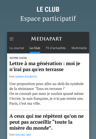 Mediapart, journal indépendant screenshot 4
