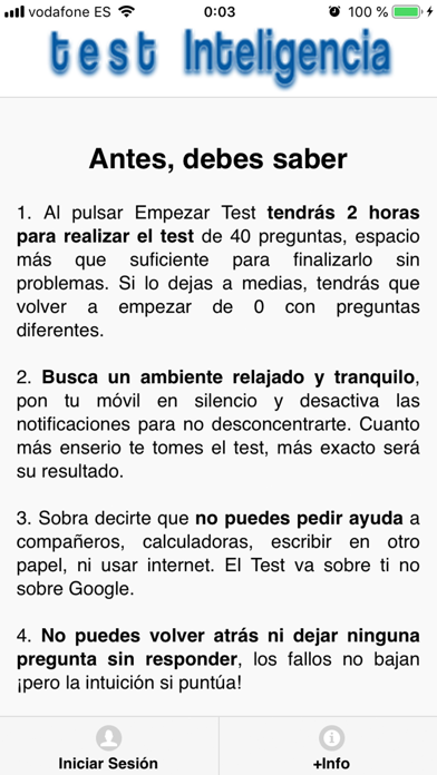 How to cancel & delete Test Inteligencia from iphone & ipad 4