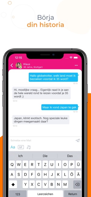Neues Bild-Dating-App