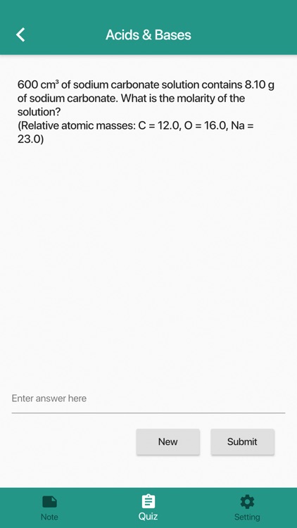 HKDSE Chemistry