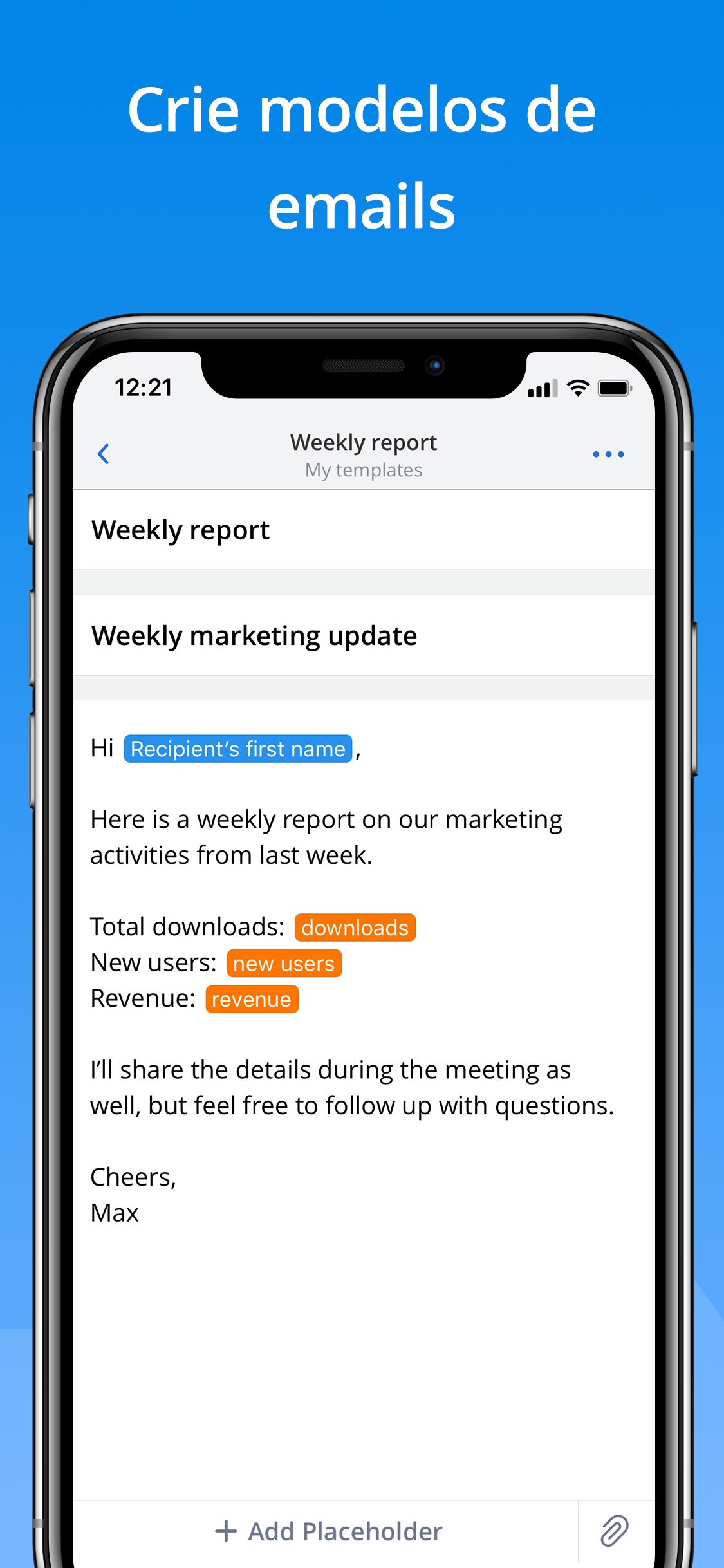 Screenshot do app Spark - Email App da Readdle