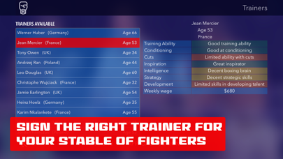 World Title Boxing Manager screenshot 4