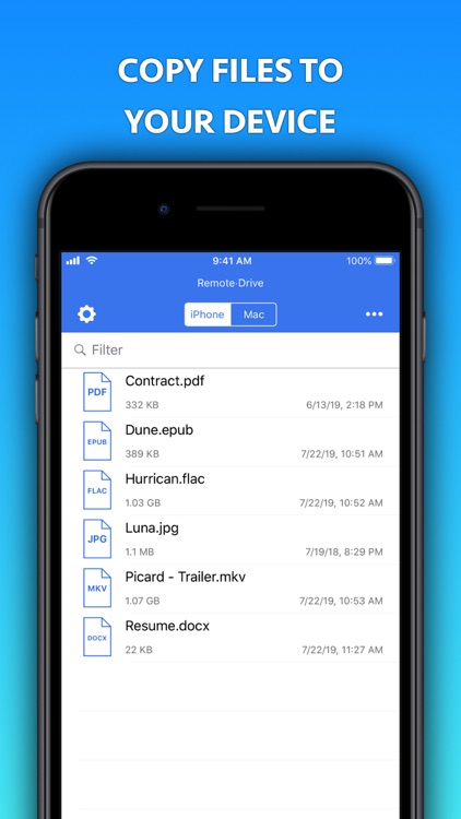 Remote Drive & File Browser