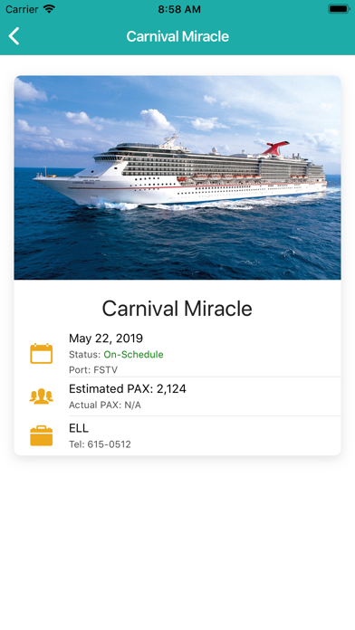 Belize Cruise App screenshot 3
