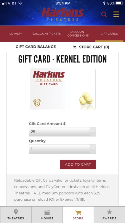 Harkins: Movies, Awards & More screenshot-3