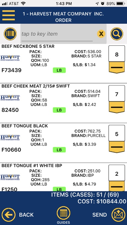 Harvest Food Distributors screenshot-6