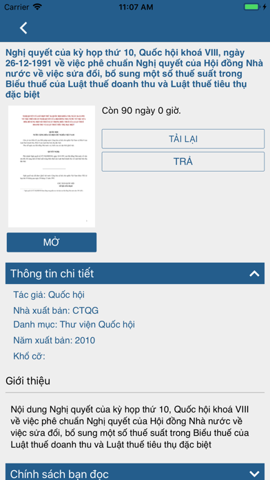 THƯ VIỆN QUỐC HỘI VIỆT NAM screenshot 3